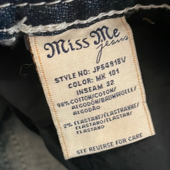 Miss Me Boot Cut Jeans - Picture 9 of 9
